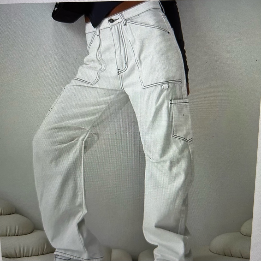NWT Lioness Miami Vice Pants White SZ 2